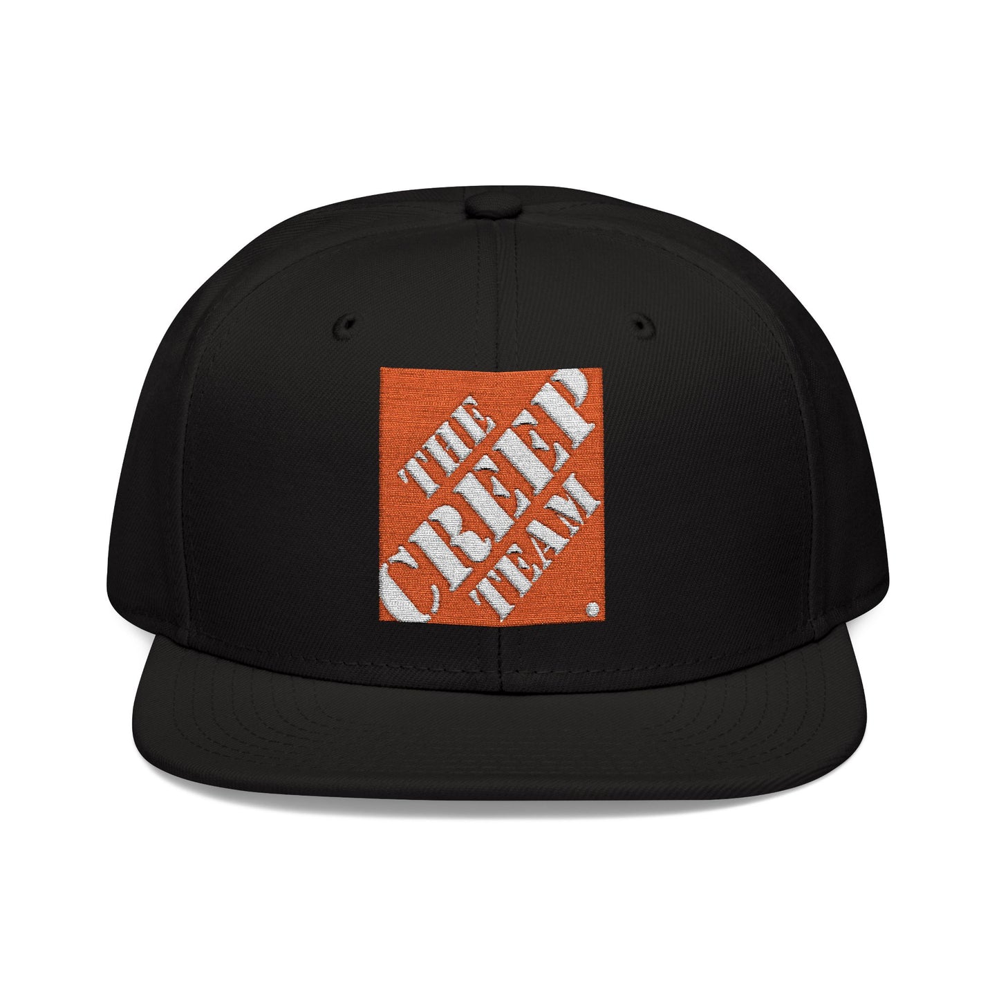Creep Depot Black Embroidered Snapback