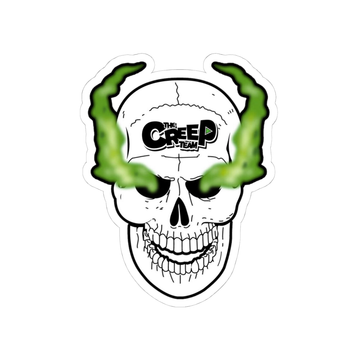 Creep Team Skull Sticker
