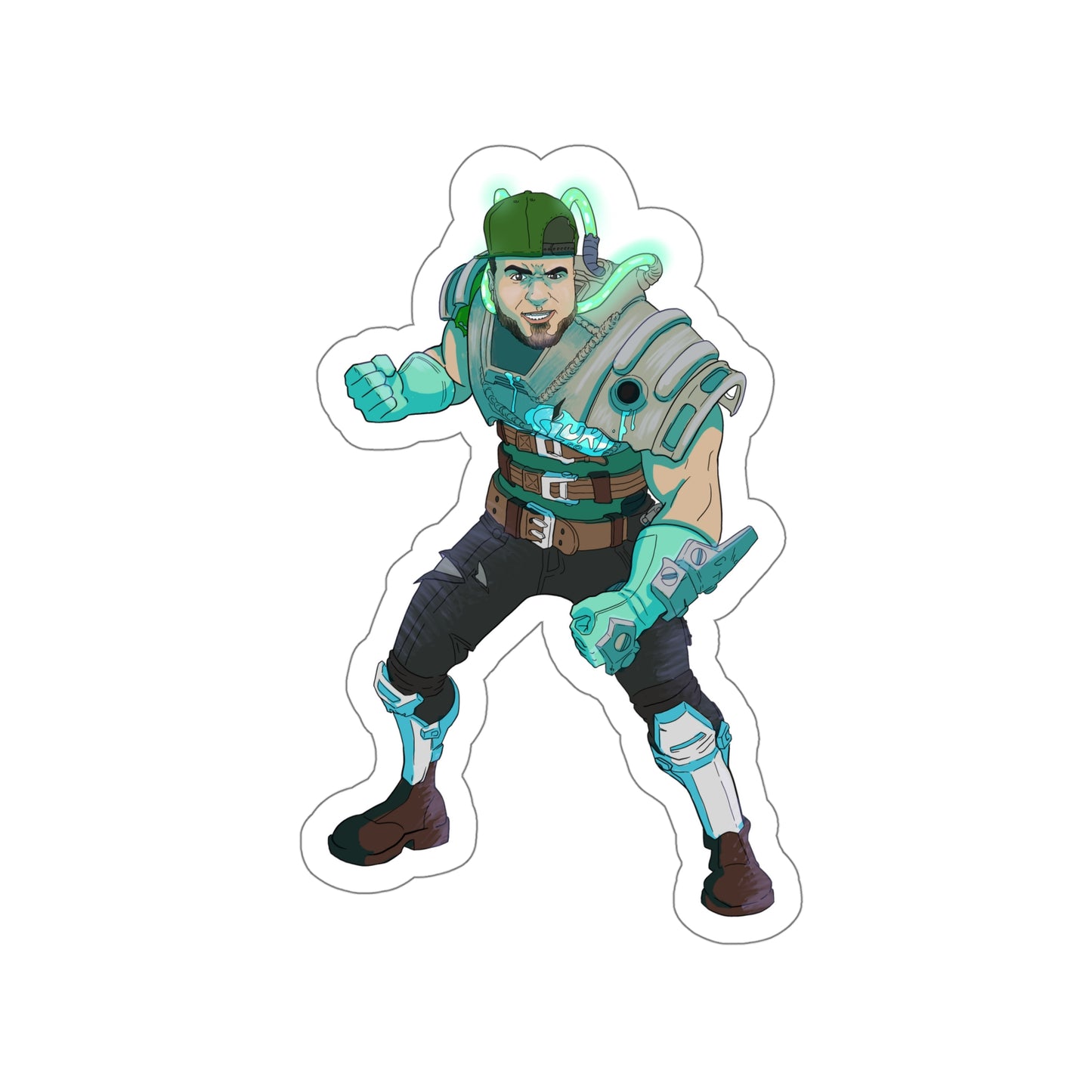 Creep Team Gaming Kegan Sticker