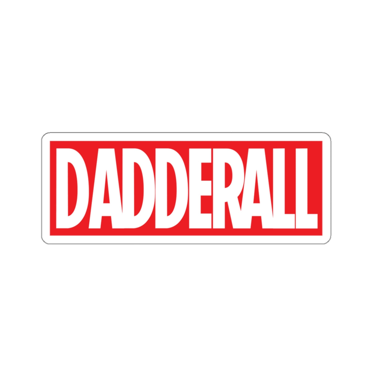Marvelous Dadderall Sticker