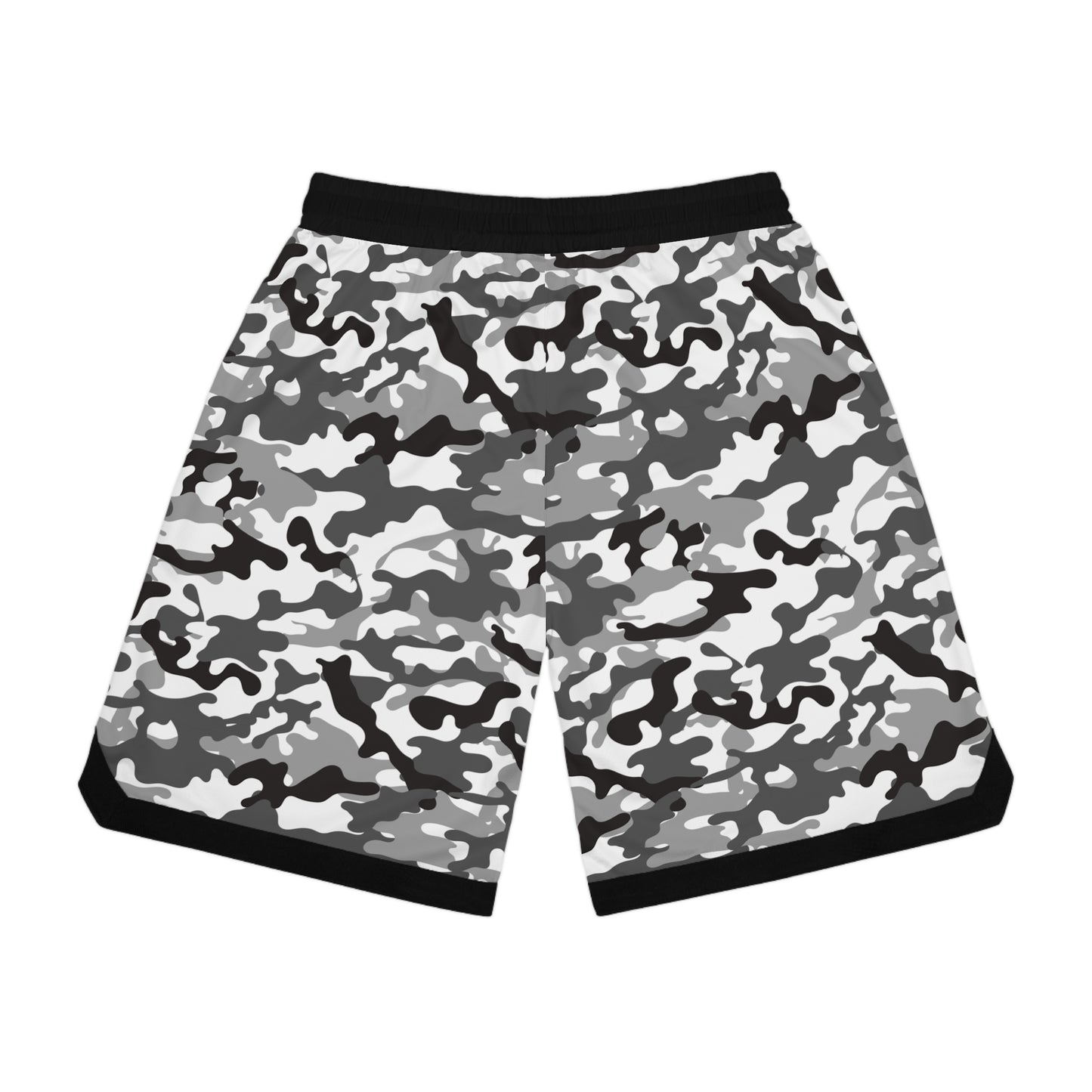 Basketball Shorts - Gray Camo