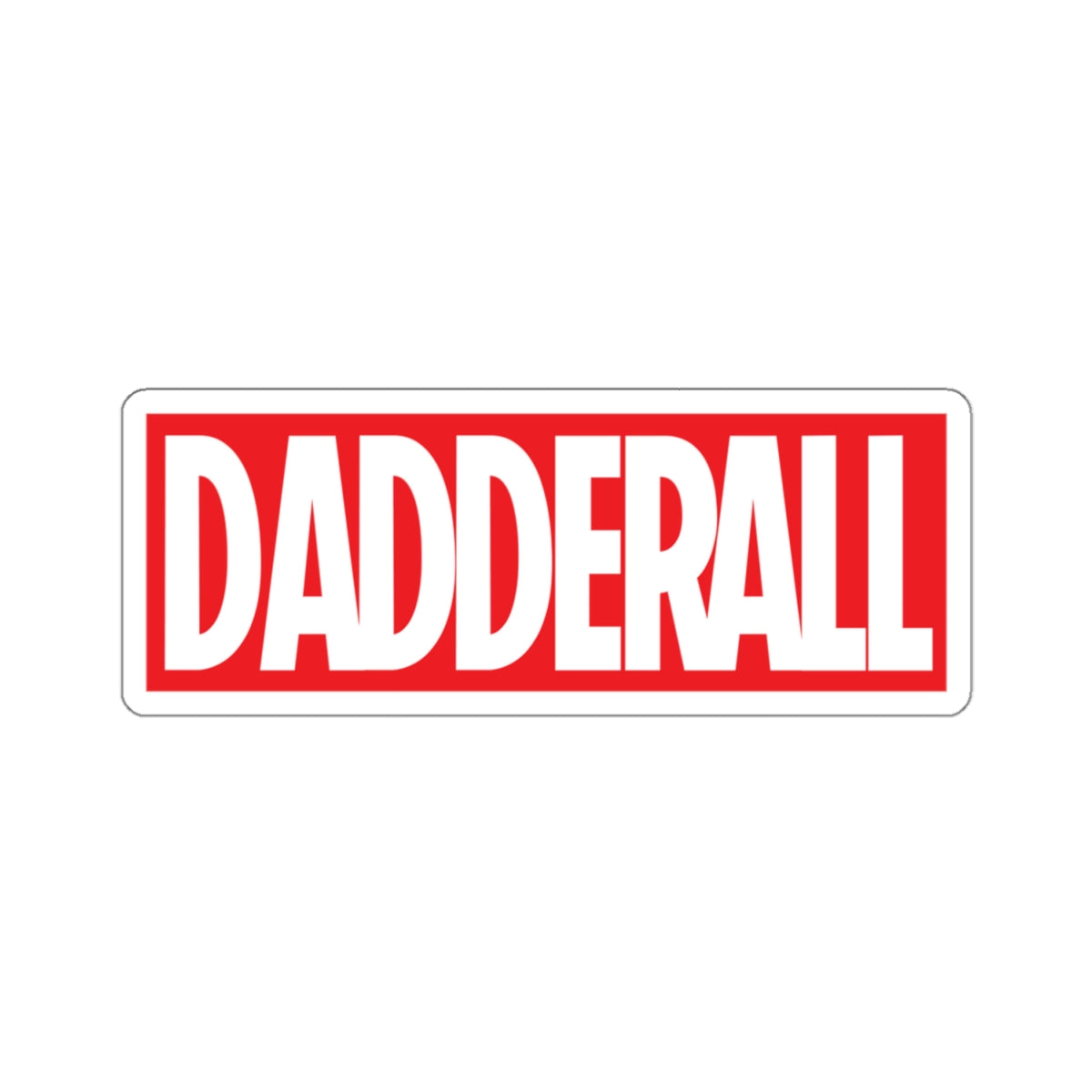 Marvelous Dadderall Sticker