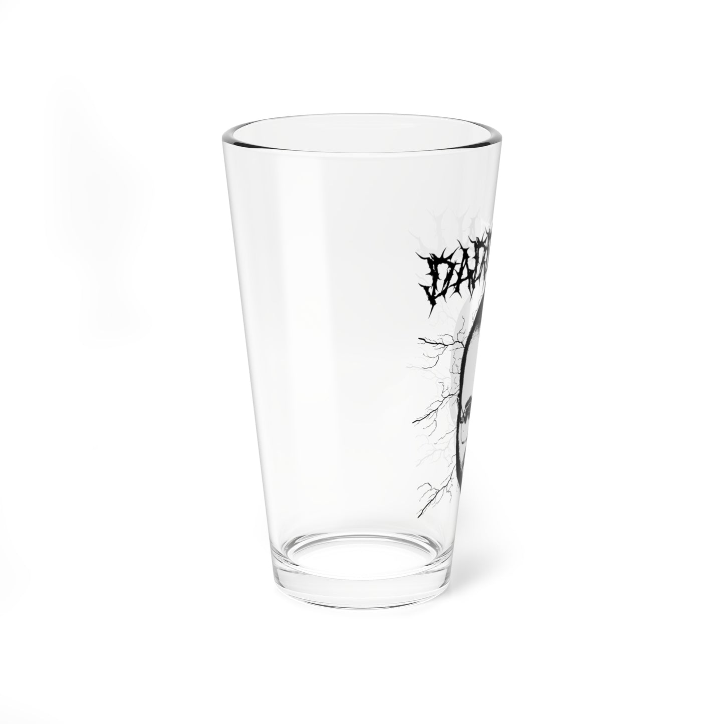 Death Metal Dadderall Mixing Glass, 16oz