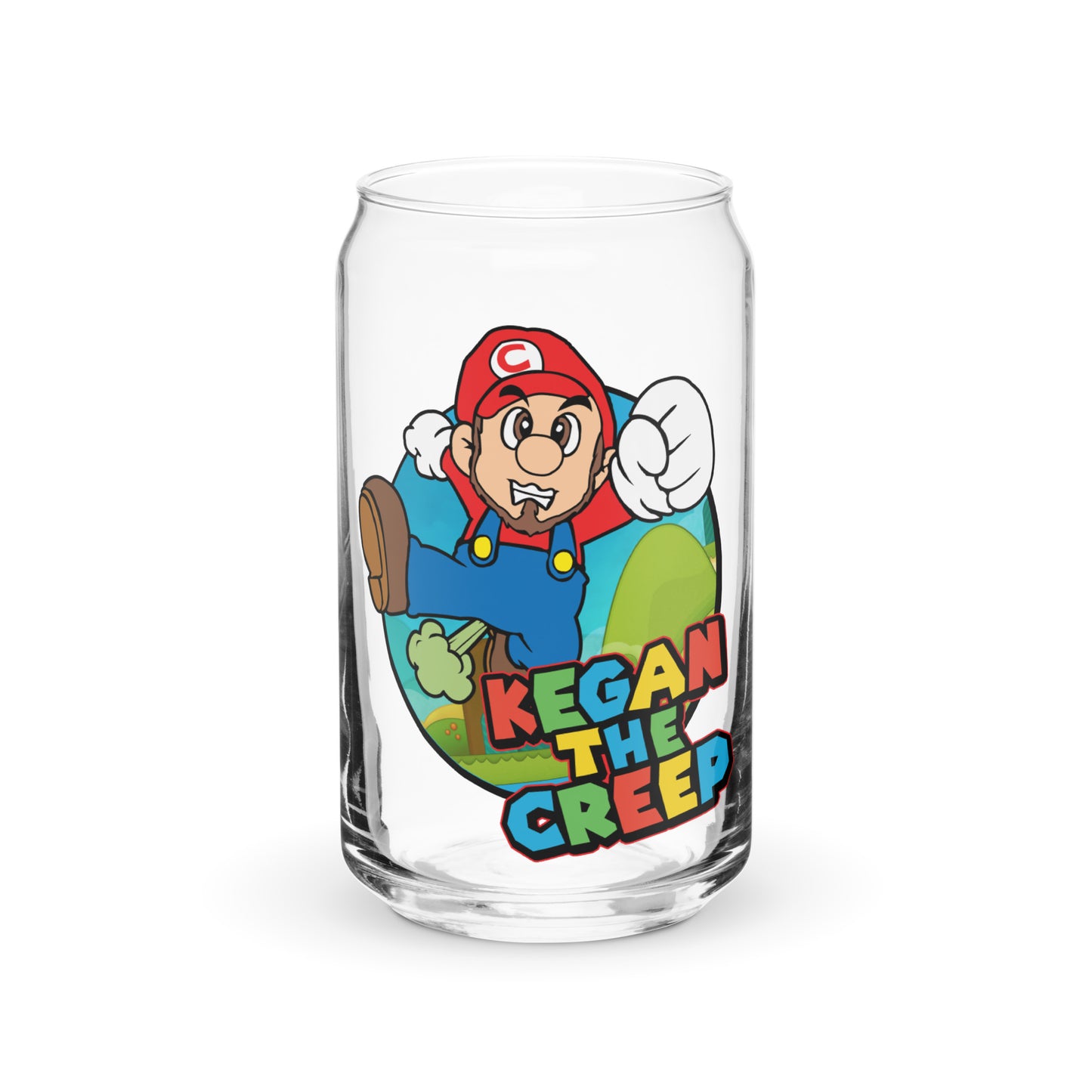 Super Creep Can-shaped glass