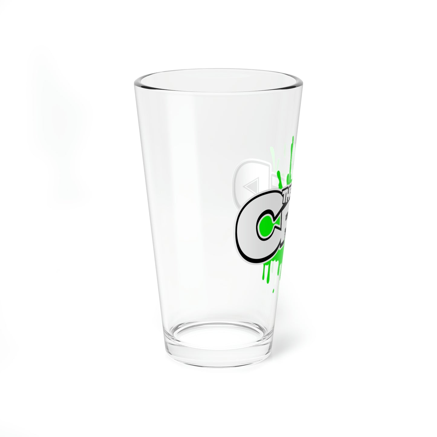 Creep Team Splat Logo Mixing Glass, 16oz