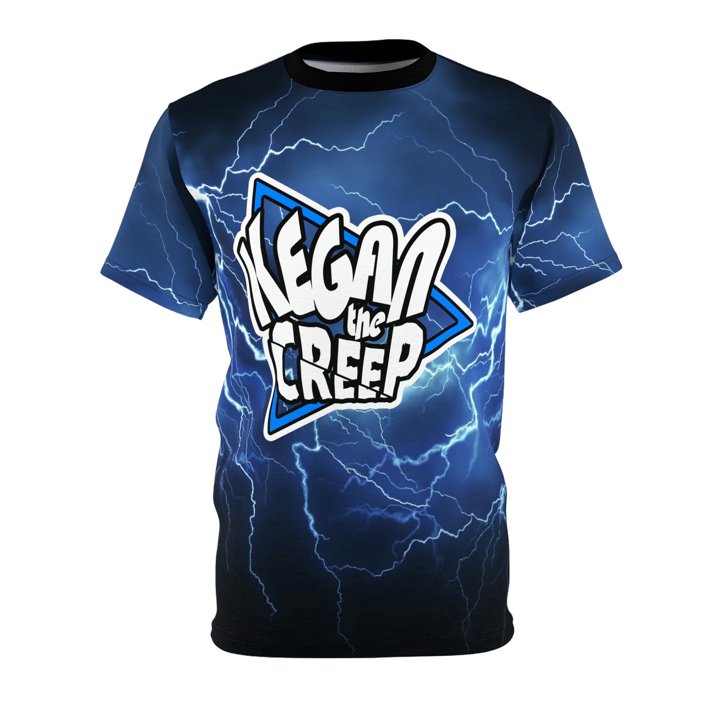 Kegan The Creep Lightning All-Over Print T-Shirt