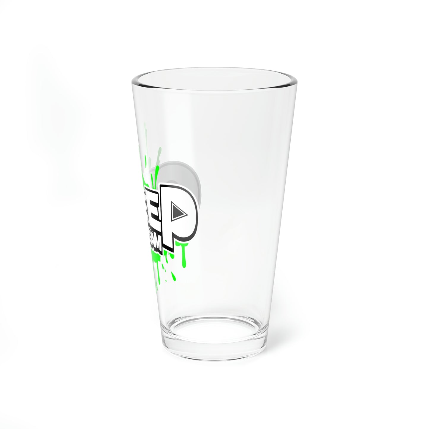 Creep Team Splat Logo Mixing Glass, 16oz