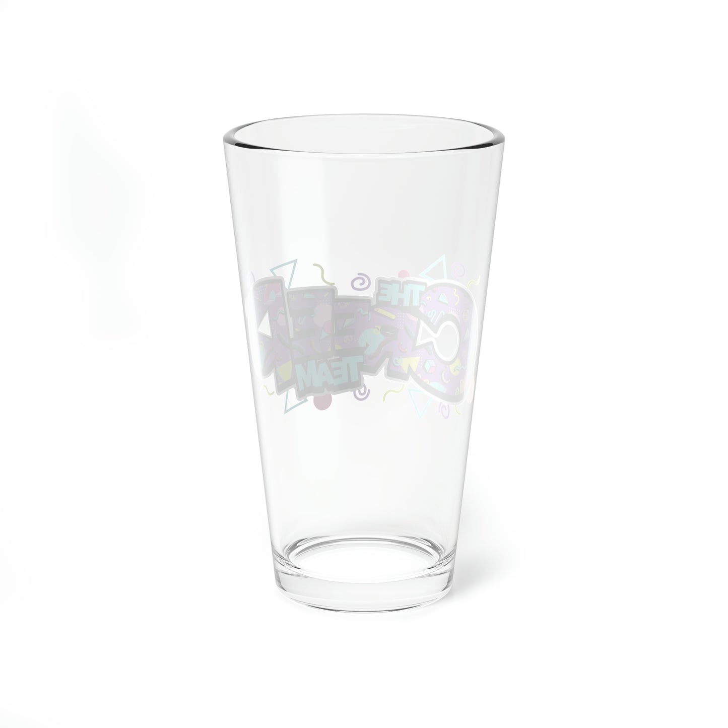 90s Creep Team Logo Mixing Glass, 16oz