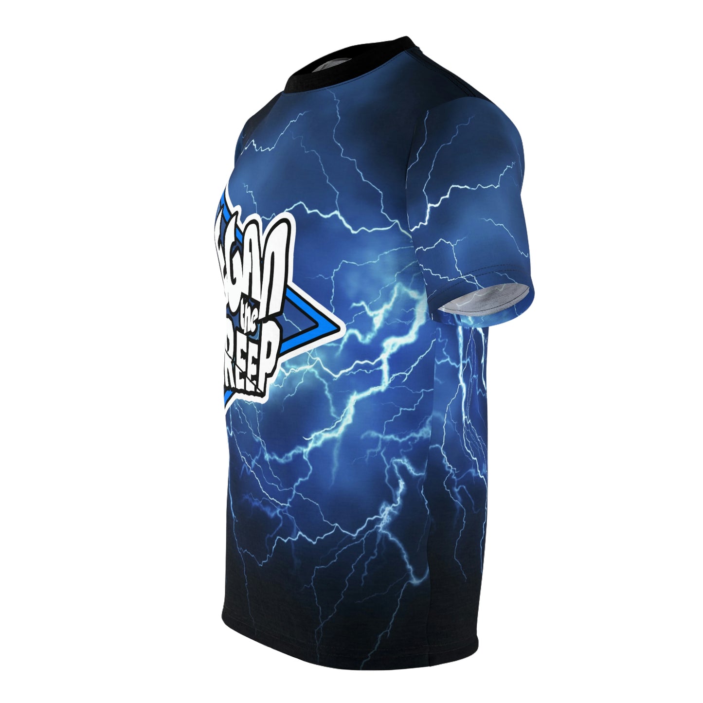 Kegan The Creep Lightning All-Over Print T-Shirt