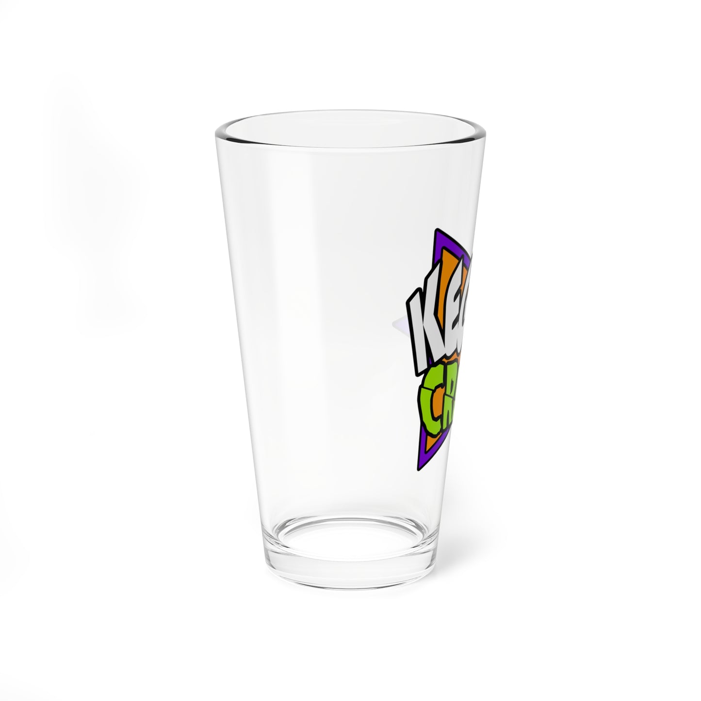 90s KTC Logo Mixing Glass, 16oz