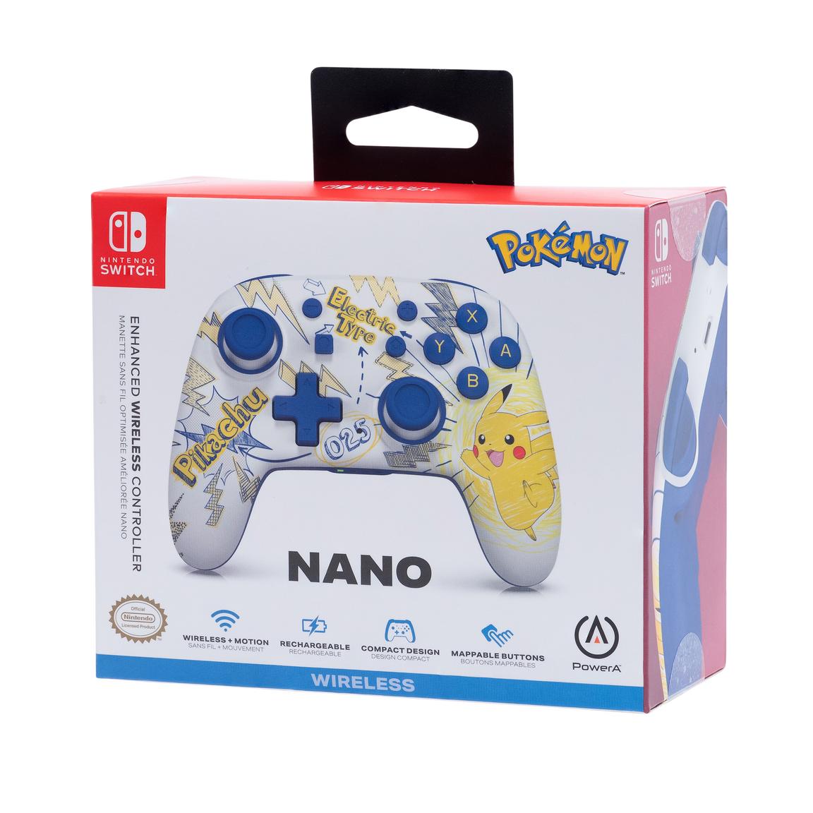 Pokémon: Pikachu School Days (Wireless Nintendo Switch Controller)