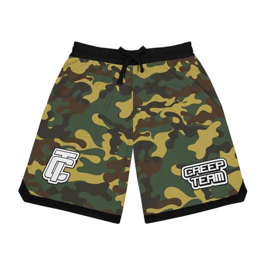 Basketball Shorts - Green Camo