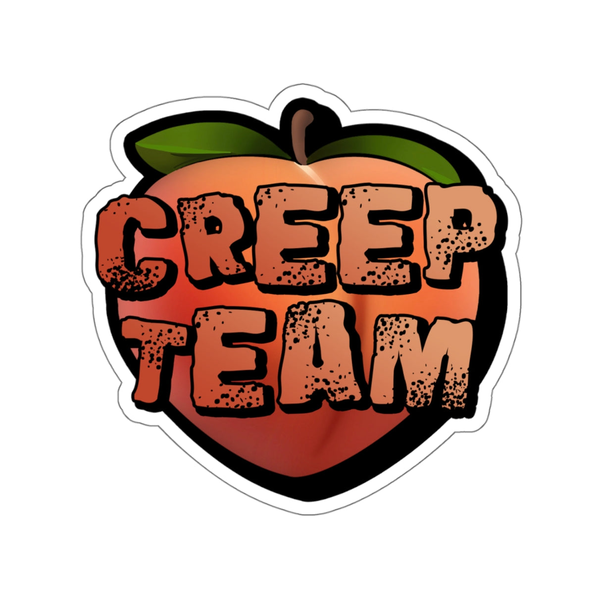 Peachy Creep Team Sticker