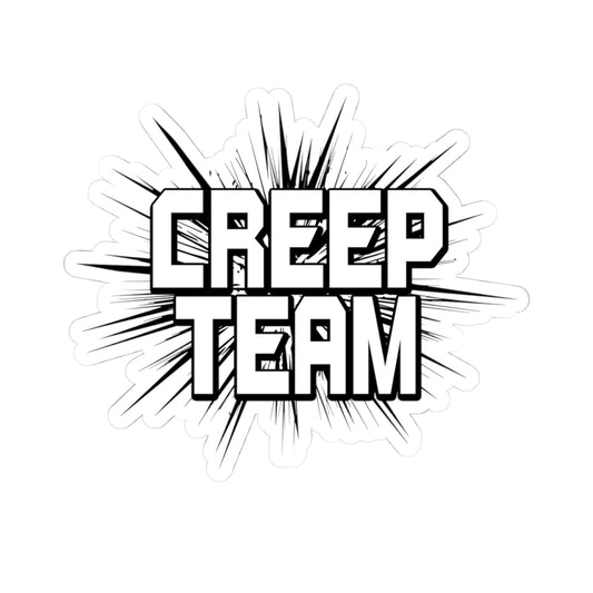 Creep Team Blast Sticker