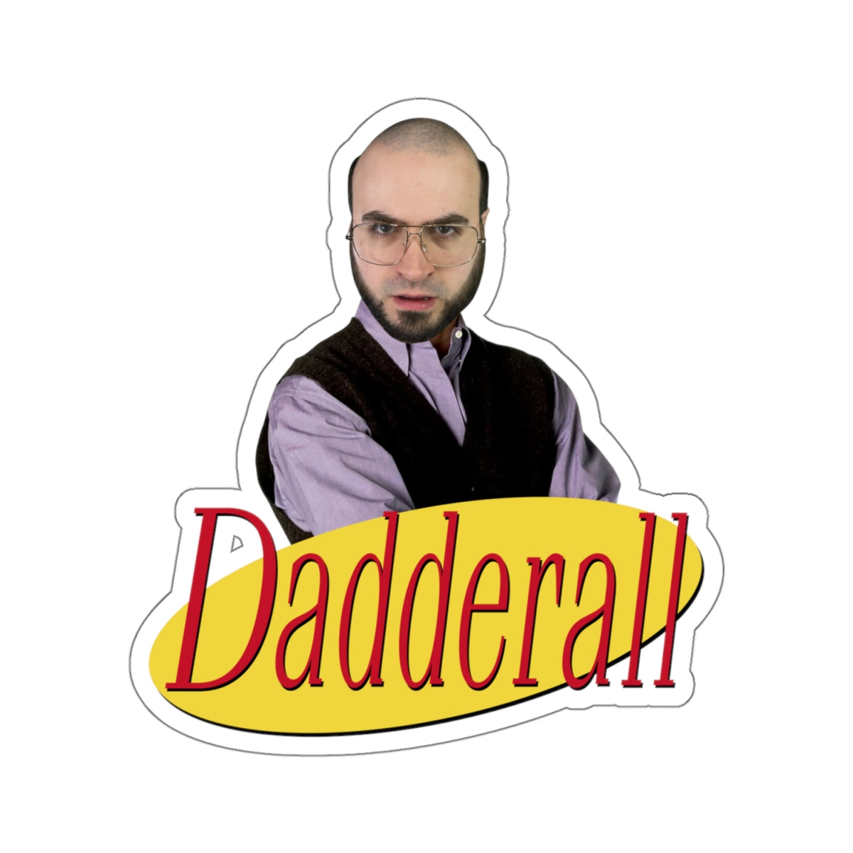 Daddfeld Portrait Sticker