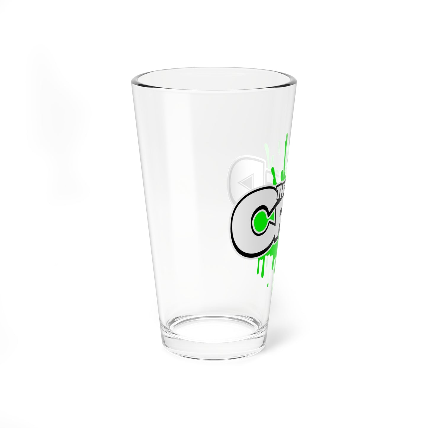Creep Team Splat Logo Mixing Glass, 16oz