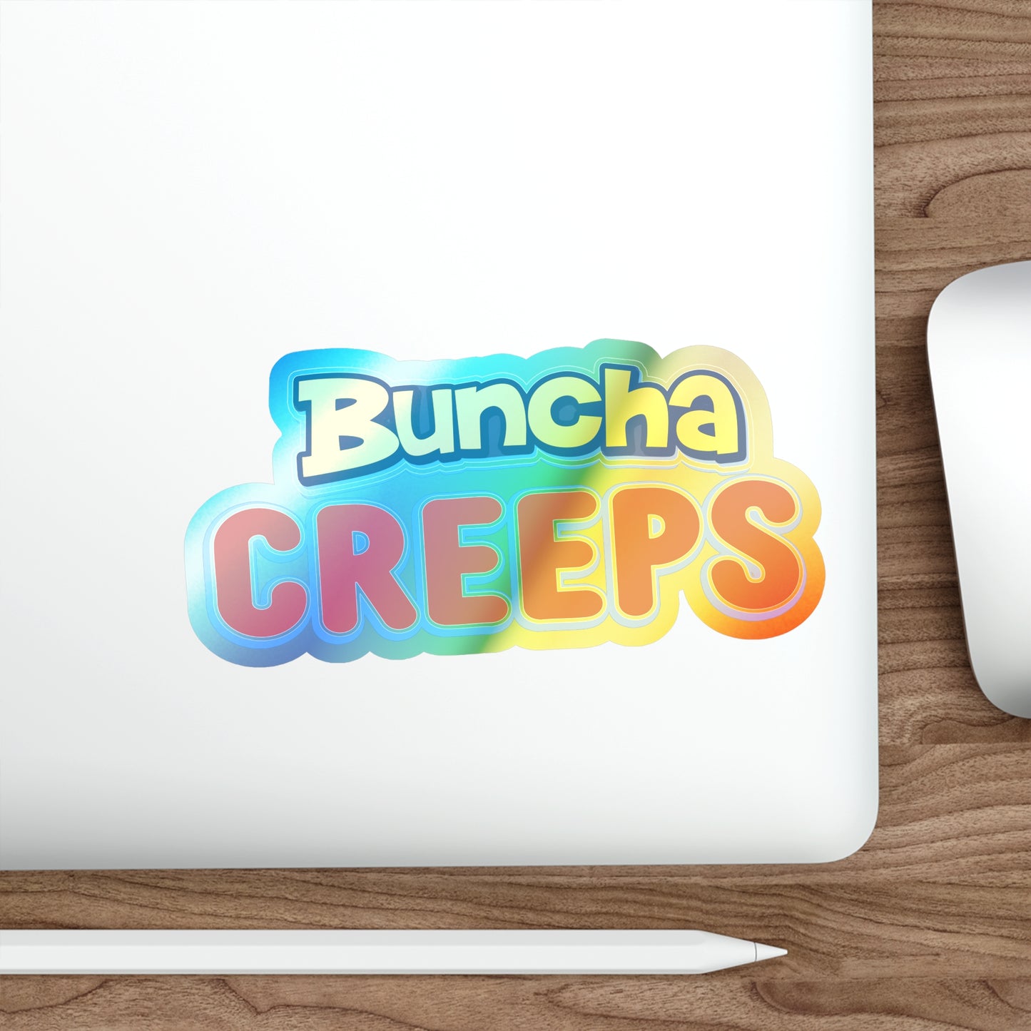 Buncha Creeps Holographic Sticker