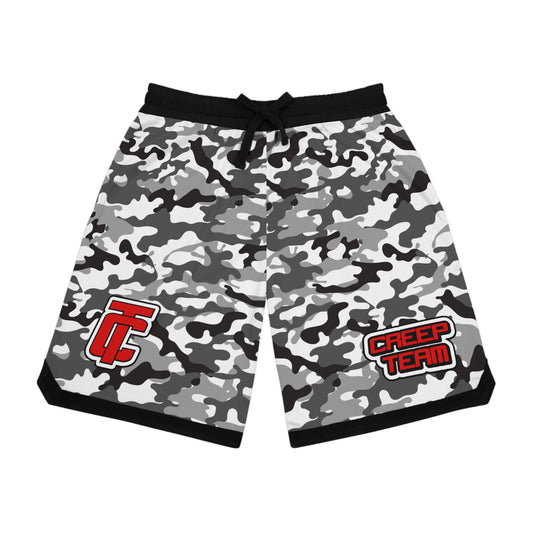 Basketball Shorts - Gray Camo