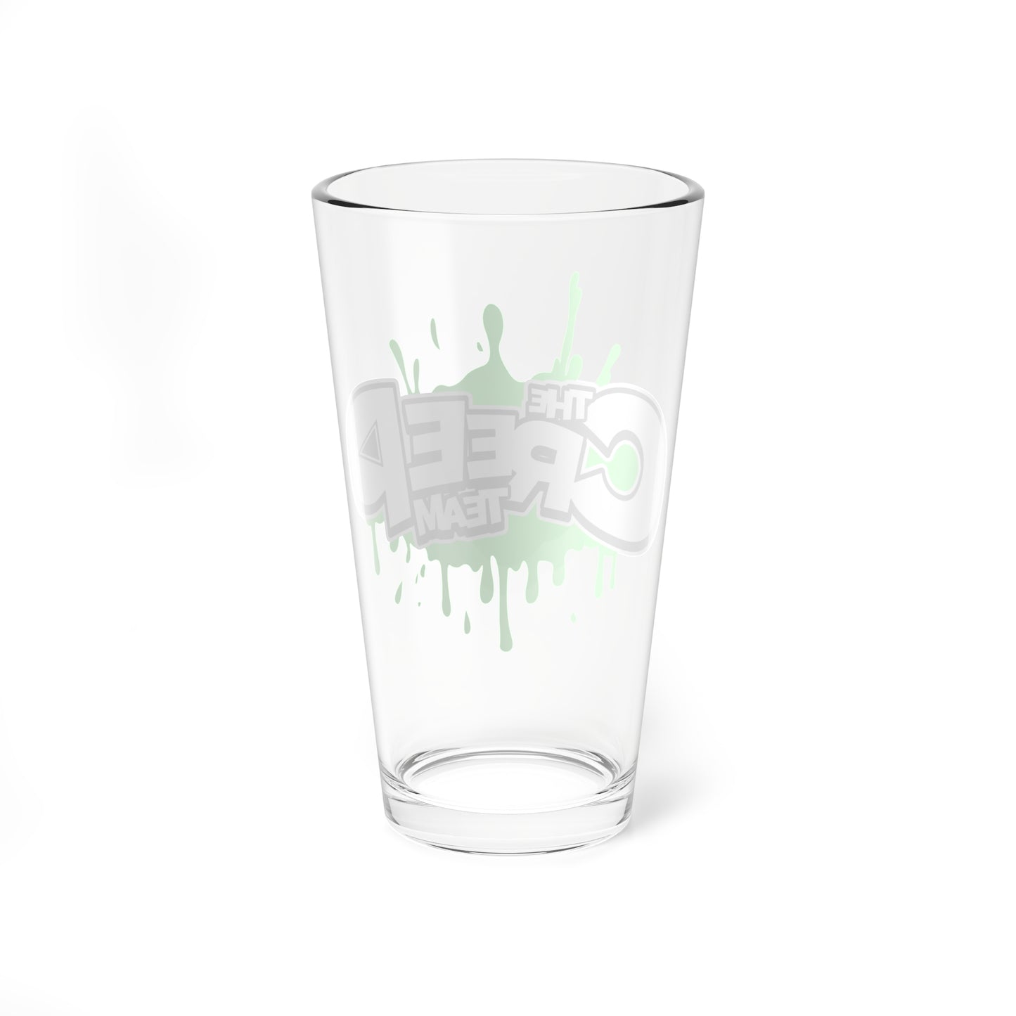Creep Team Splat Logo Mixing Glass, 16oz