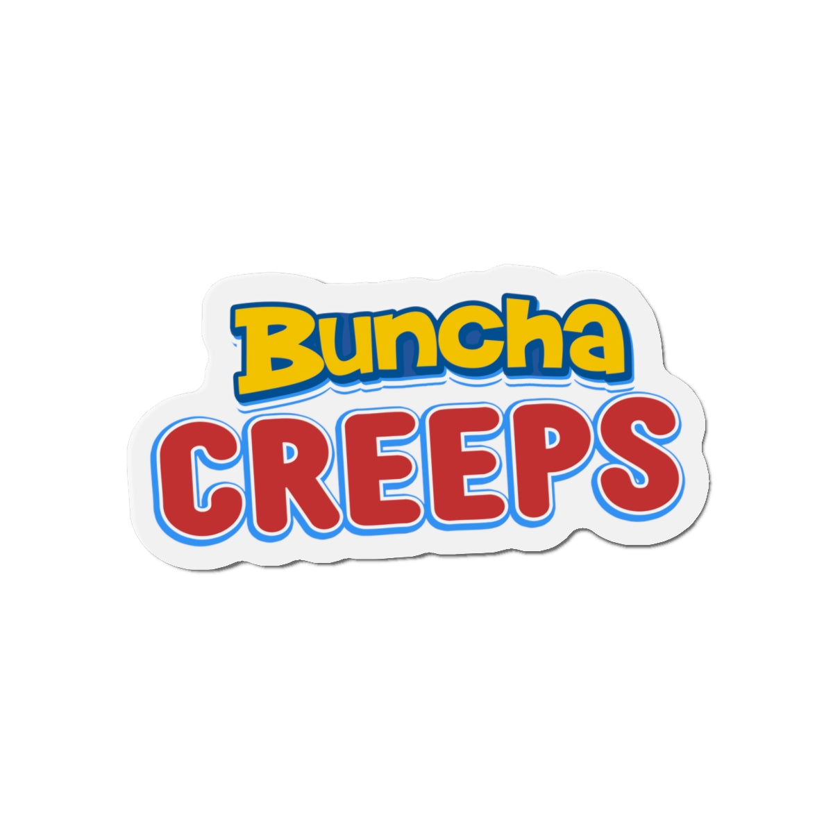 Buncha Creeps Die-Cut Magnet