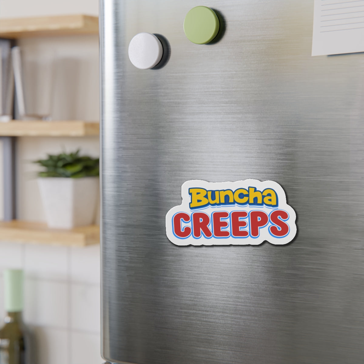 Buncha Creeps Die-Cut Magnet
