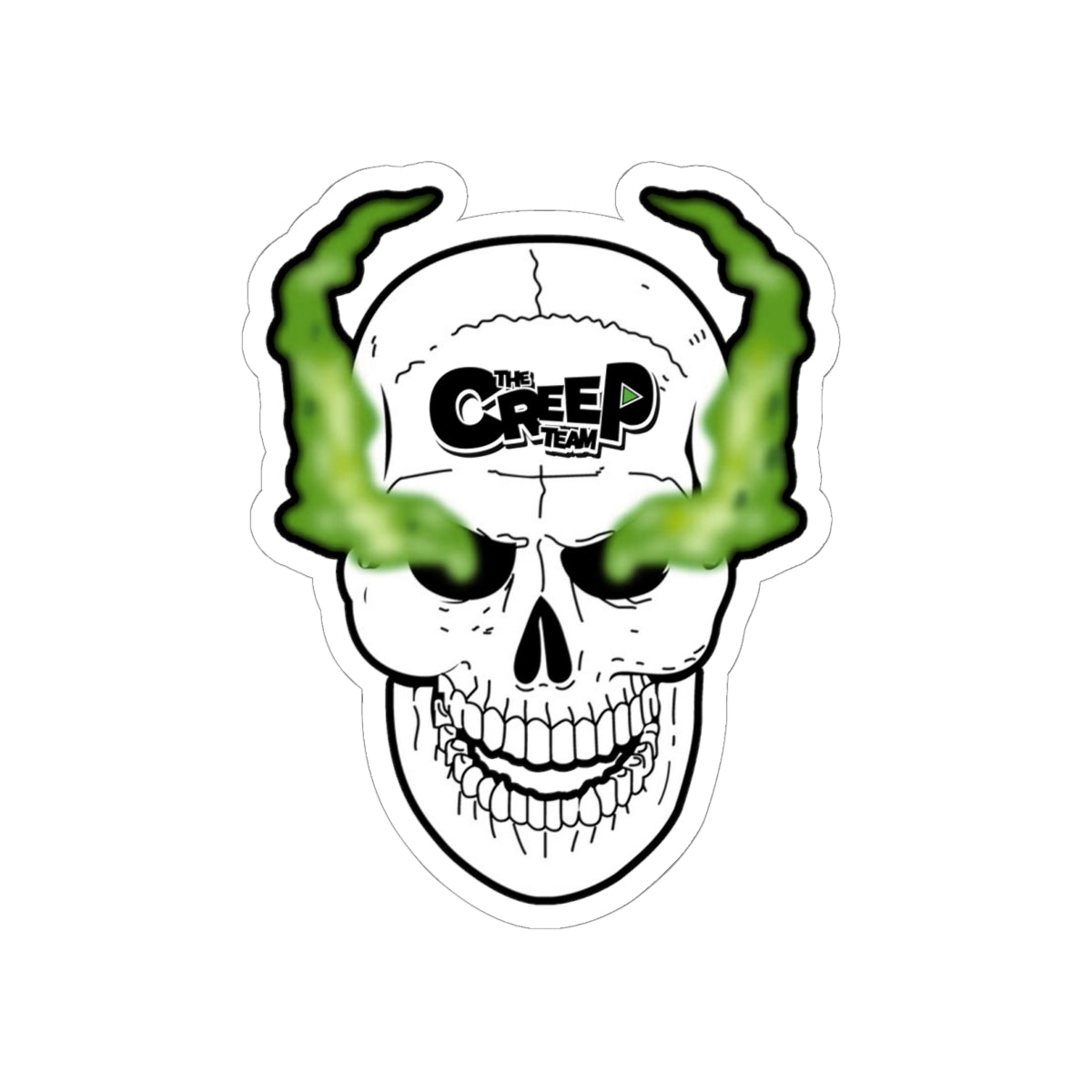 Creep Team Skull Sticker