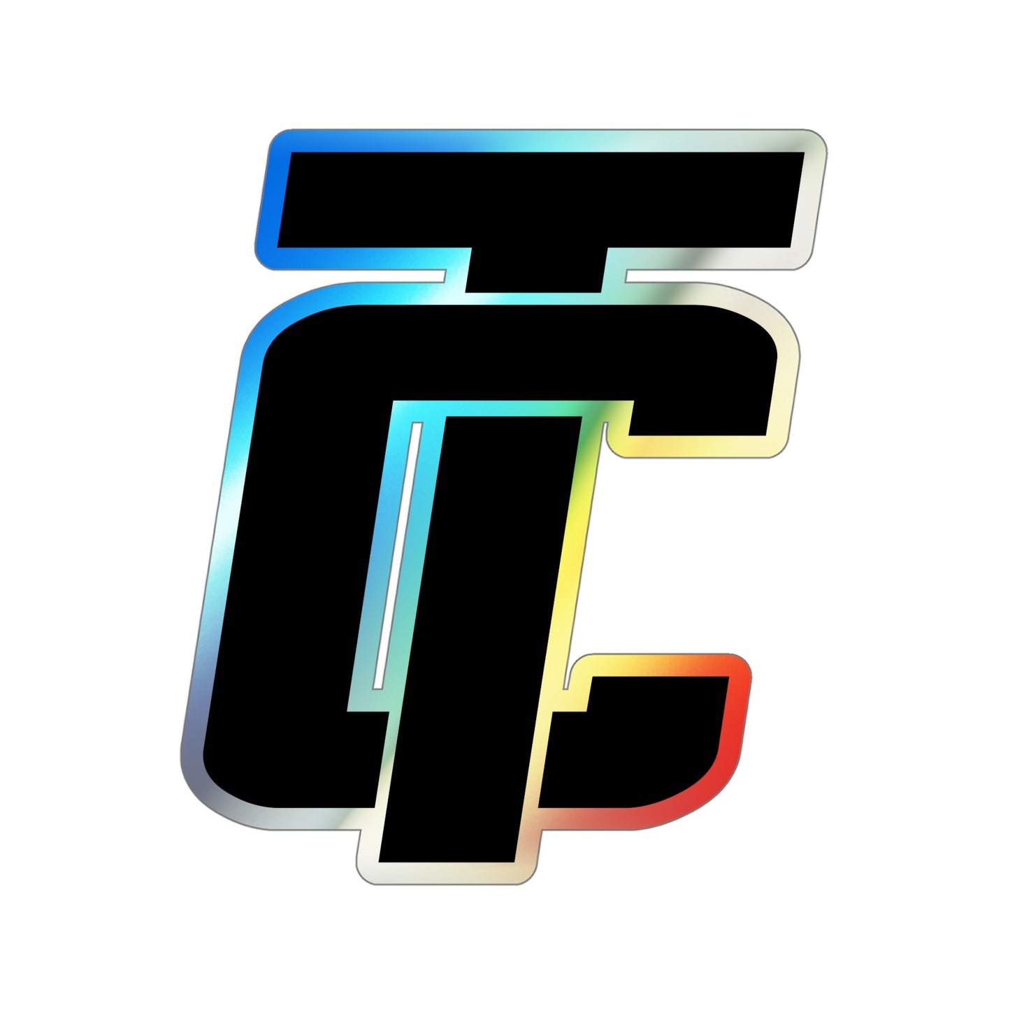CT Logo Holographic Sticker