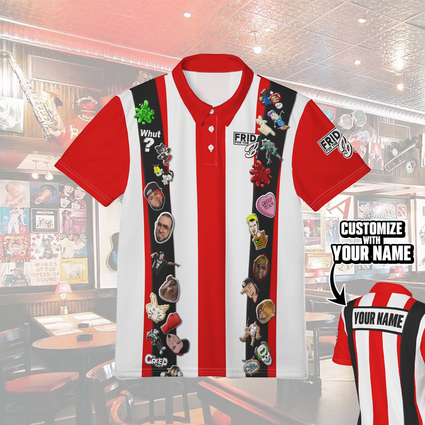 Fridays for the Boys Polo Custom Shirt
