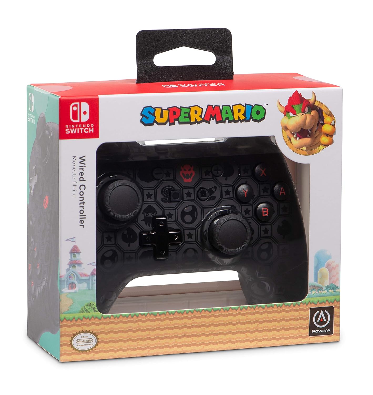 Shadow Bowser (Wired Nintendo Switch Controller)