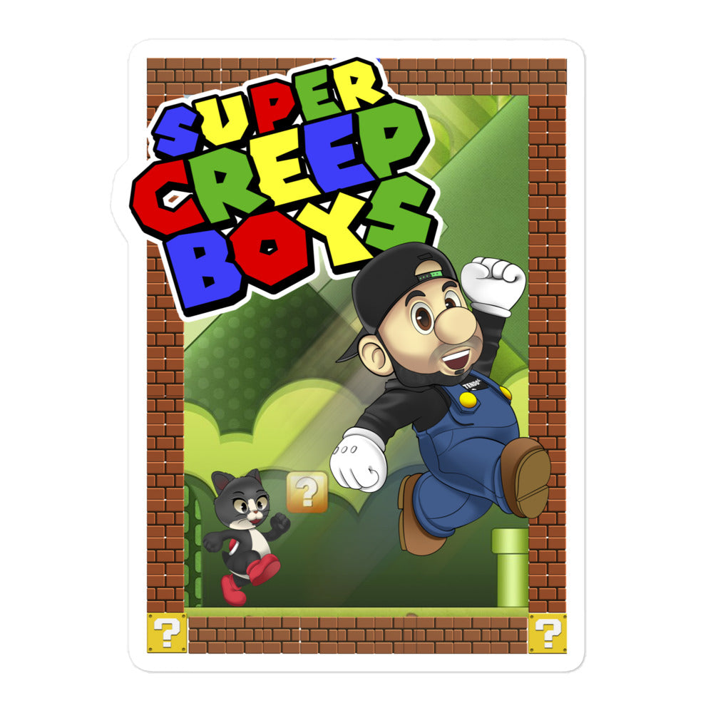 Super Creep Boys Sticker