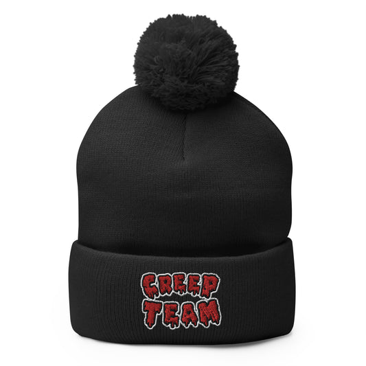 Bloody Pom-Pom Beanie