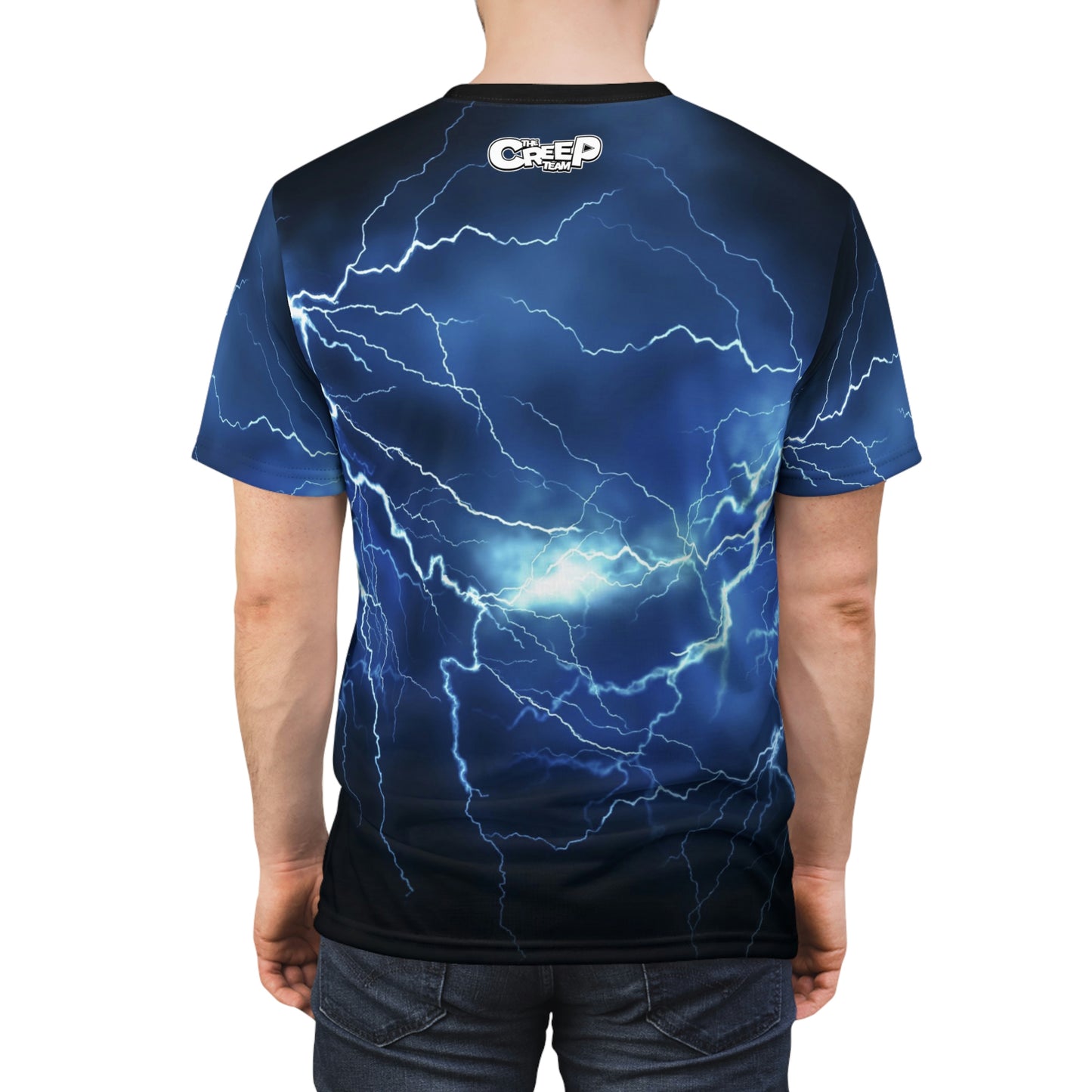 Kegan The Creep Lightning All-Over Print T-Shirt
